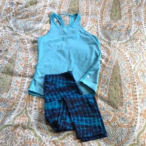 Manduka tank & Onzie capri